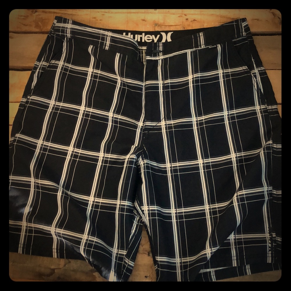 Men’s swim trunks.